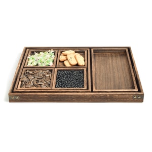 Paulownia Tea Tray Set【hand-made Japanese style】