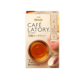 Bendy Cafe Ratory Stick Mellow Peach Tea 7 Pieces