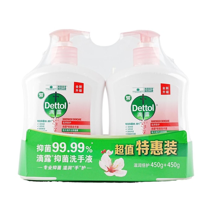 Antibacterial Hand Wash Moisturizing Protection Twin Pack 15.9 oz + 15.9 oz