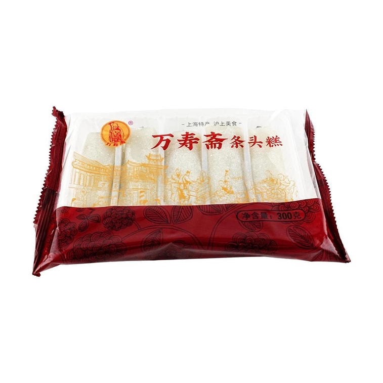 万寿斋 条头糕 原味 300g【柔润绵密 Q软香糯】 7