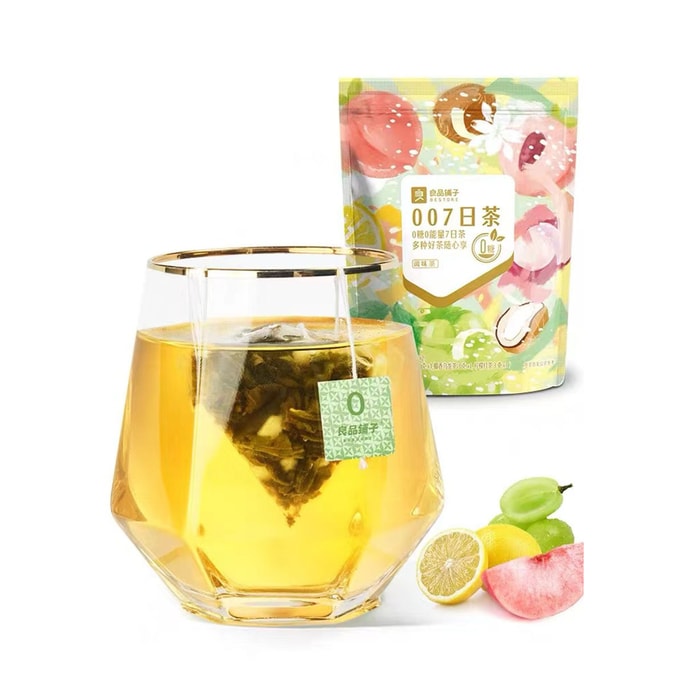 7 Days Tea Flower Tea Fruit Tea Combination Suit Instant Drinks Tea Bag 20g