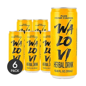 王老吉 纤体凉茶 草本植物饮料 310ml *6【6份超值装】【哈兰德同款】【0糖0脂0卡】【新旧包装随机发】