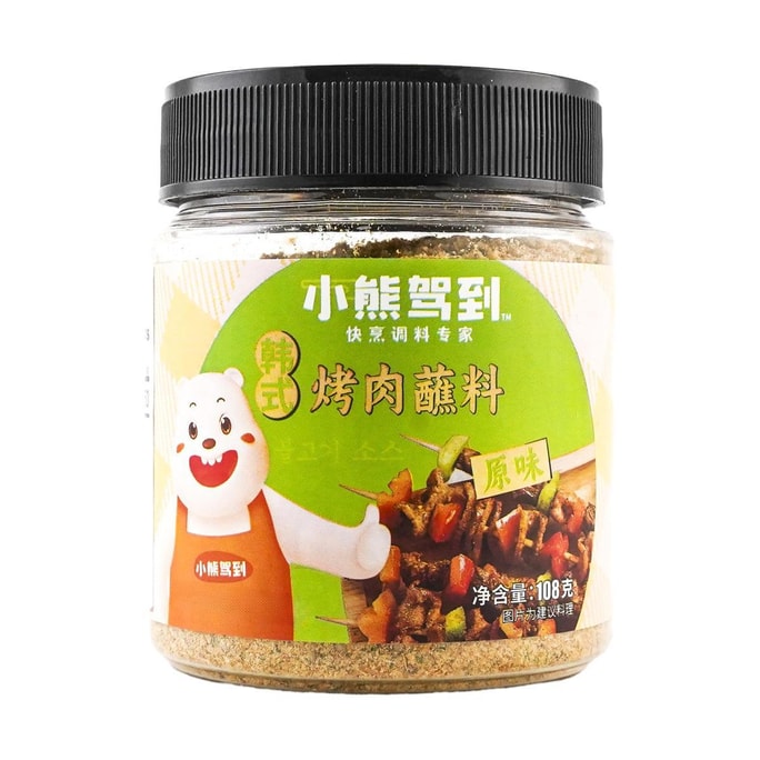 小熊駕到 烤肉沾料-原味 108g