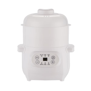 Fully automatic intelligent small stew pot White 1L