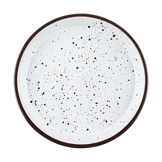 韓國SSUEIM AROUND 陶瓷小圓盤復古麵包早餐盤 白色 170x17mm