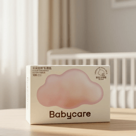 BC Babycare Cloud Soft Thickened Baby Lotion Tissues 108 sheets/pack × 6 packs/bag