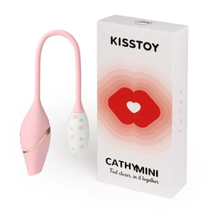 Cathy Mini Pumping Sucking Vibrating Multi-Frequency Vibrator - Pink