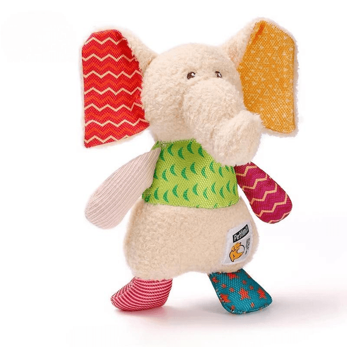 Puppy Dog Toy Sound Relief Device Puppy Dog Corgi Bears Molars Bite Resistant Pet Supplies Elephant 27cm*1