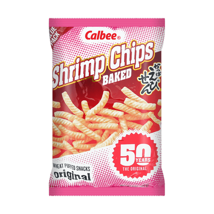 CALBEE Shrimp Chips Original Value Pack, 8oz