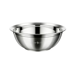 산시 스틸 316 스테인리스 스틸 볼, 1개, 18cm [식품 등급 두께] 가정용 야채/국물 볼, 프랑크푸르트 시리즈 고급 주방용품