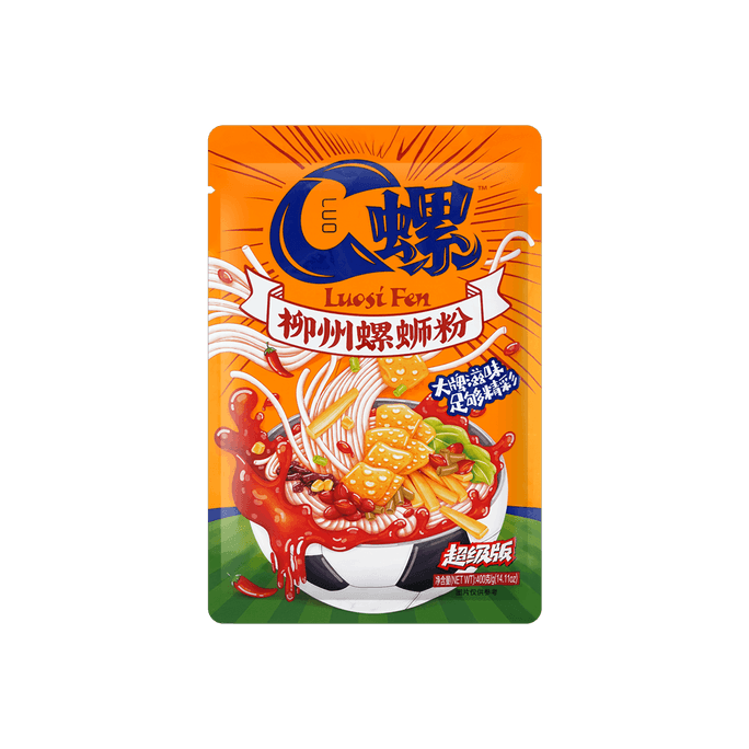 Liuzhou Luo Si Fen Snail Rice Noodles, 14.1oz