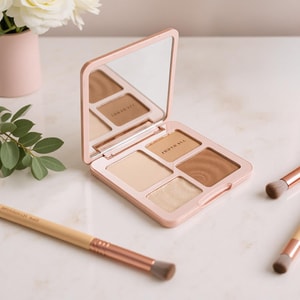 Highlight Contour Palette, Matte & Shimmer Finish 0,32 oz. #01 Cool Tones