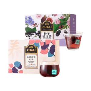 【홍콩 직배송】 차리 씨앗 순환차 12포 + 뽕나무 열매차 12포 다차원적으로 신체 영양 공급