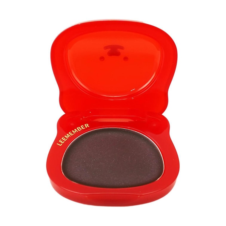 LEEMEMBER荔萌 小熊苹果系列 水光闪片腮红多用膏 高光修容脸部提亮 自然提气色 #LG10 黑钻果 细闪高亮浆果色 6