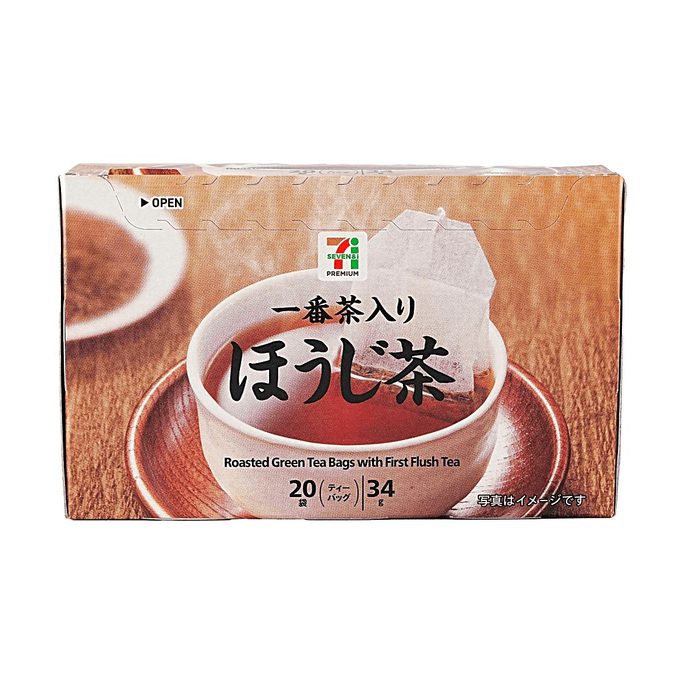 First Flush Hojicha Tea Bags 20 packs 1.20 oz【First Flush Tea Added】【Roasted Aroma】