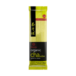 Organic Cha Soba - Authentic Japanese Green Tea Noodles 7.05oz