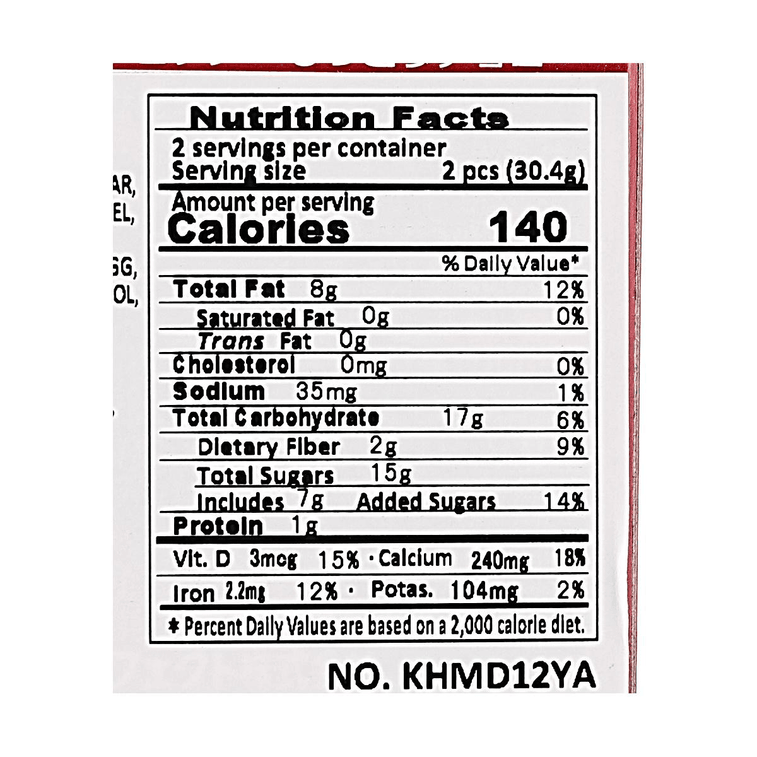 Balance Power Big Moist Chocolate Orange Bar,2.14 oz【Calcium Iron Dietary Fiber】 6