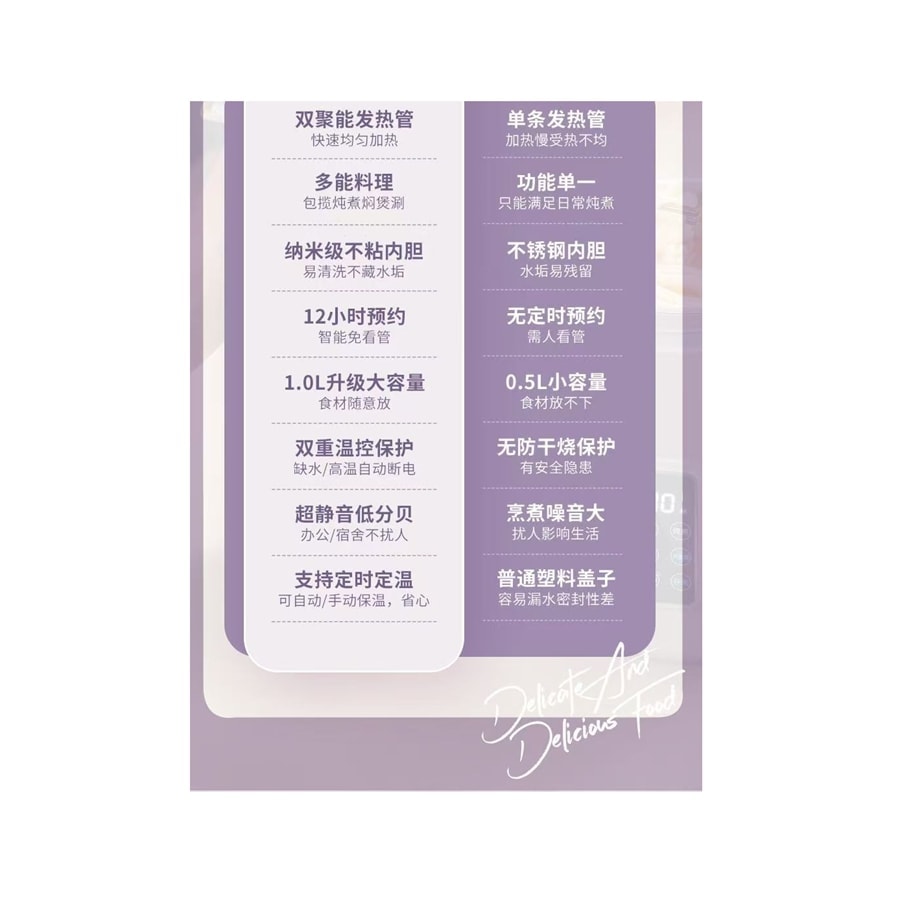 Portable fully automatic electric stew cup * 1 piece