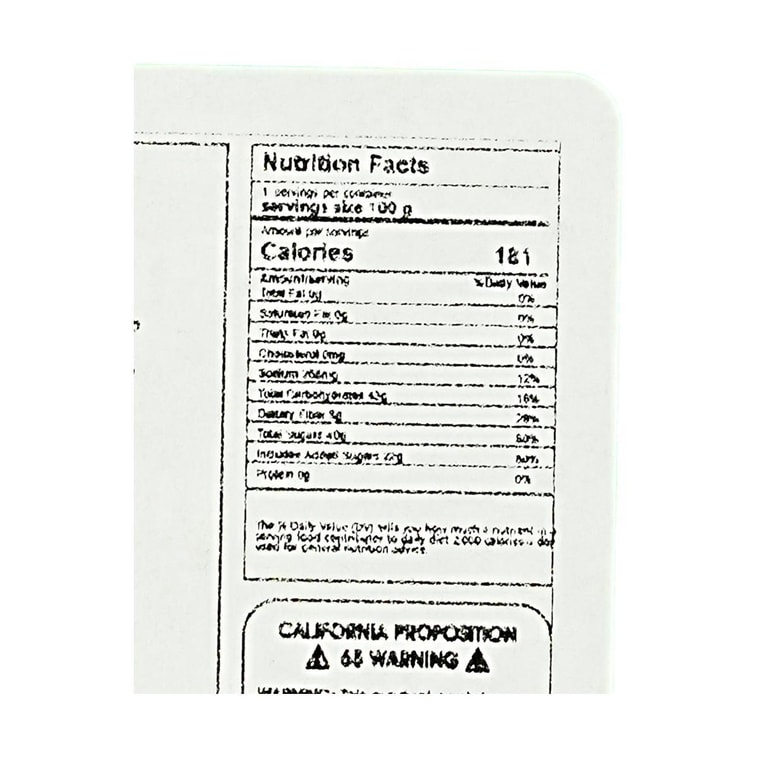 Crisp Green Plum,Original+White Peach Flavor, 4.8oz*2【2 Combo Packs】【Low Calories 0 Fat】 4