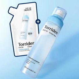 Dive In Low Molecular Hyaluronic Acid Cream Mist, 4.05 fl. oz. Refill Set, +Refill 4.05 fl. oz.