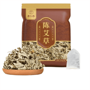 Three-year-old dried mugwort for foot bath. Maternity care product to remove dampness during postpartum period. Baby, child, mother's foot bath package. 500g per bag.