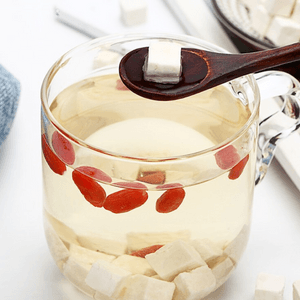 Poria Cocos Cubes Spleen Strengthening & Dampness Removing 17.64oz Bottle