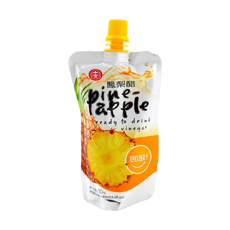 台湾十全 凤梨醋 果醋饮料  140ml*6包【清爽解腻 夏日必备】 4