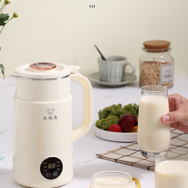 【中国直邮】 史迪熊 迷你多功能破壁机家用豆浆机全自动婴儿辅食机料理机 一台装