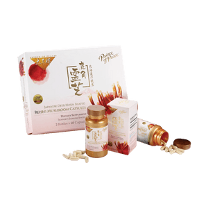 太子牌 日本北海道纯良鹿角灵芝丸礼盒 60粒*2罐