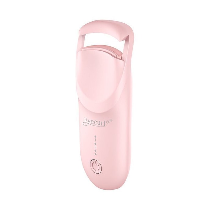 Maca Pink Heated Eyelash Curler Rechargeable 1pc