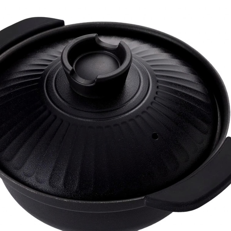 IH 플랫포트 알루미늄 합금소재 블랙 24cm 6