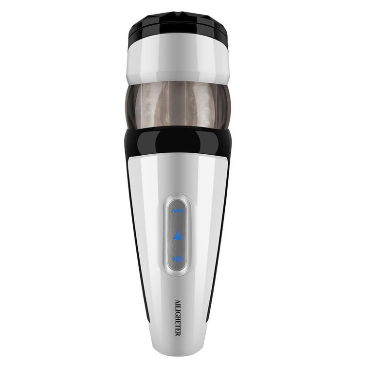 male masturbator machine Iron Man Telescopic Heated Masturbator main image 0