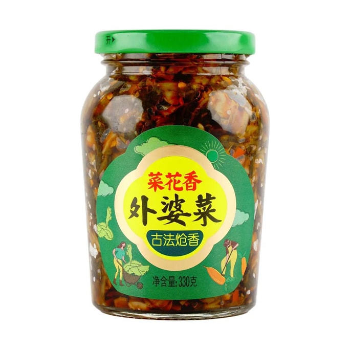 菜花香 外婆菜 即食下饭小咸菜 330g