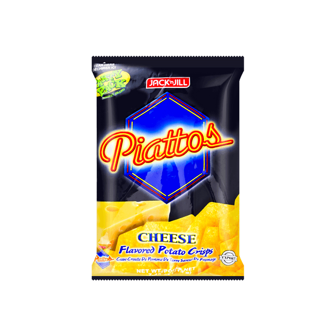 Piattos - 치즈 감자칩, 7.47oz