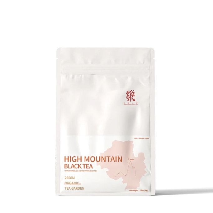 正山堂樂普山茶 雲南2668公尺海拔高山有機紅茶 袋裝 50 克