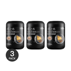 Nut Sesame Black Bean Powder (Sugar-Free) 21.16 oz *3【3 Packs】