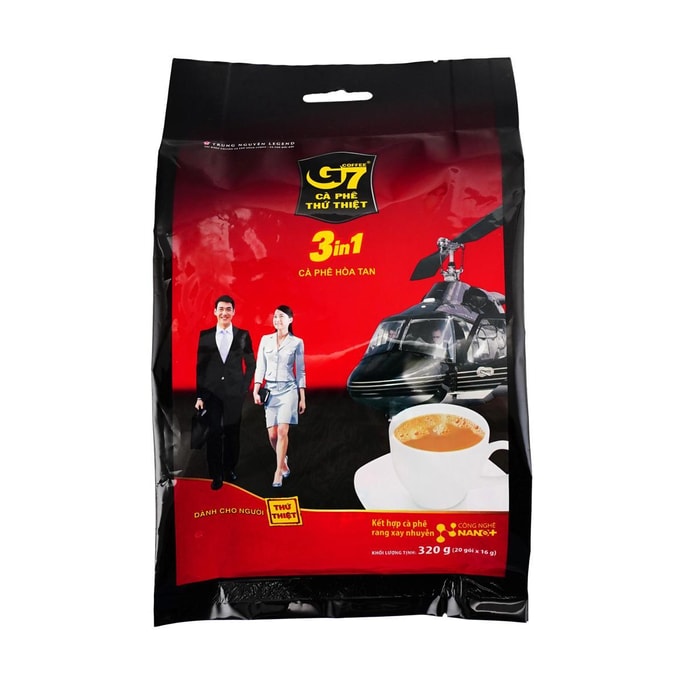 越南G7 3合1 即溶咖啡 320g