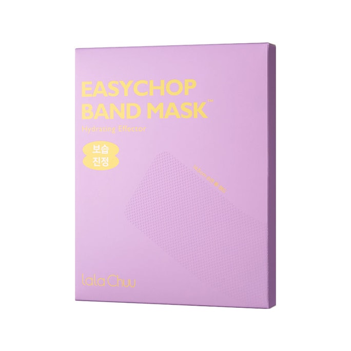 韩国 lalaChuu 绷带面膜 深层保湿 1盒5袋装 【可当颈膜】