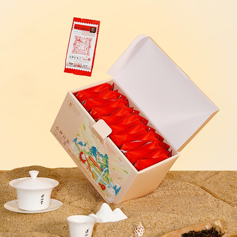 元正茶 本格武夷山 正山小葉紅茶 特級茶 茶券 小葉 180g 浸漬袋 ギフトボックス 3