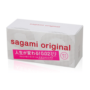 [일본 직배송] SAGAMI 해피사가미 002 초박형 콘돔 20개입