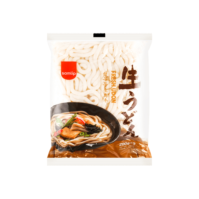 Fresh Udon - Japanese Noodles, 3 Servings* 7.05oz