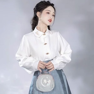 Spring And Summer National Style Ming Weaving Gold Horse Face Skirt