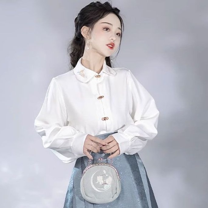 Spring And Summer National Style Ming Weaving Gold Horse Face Skirt