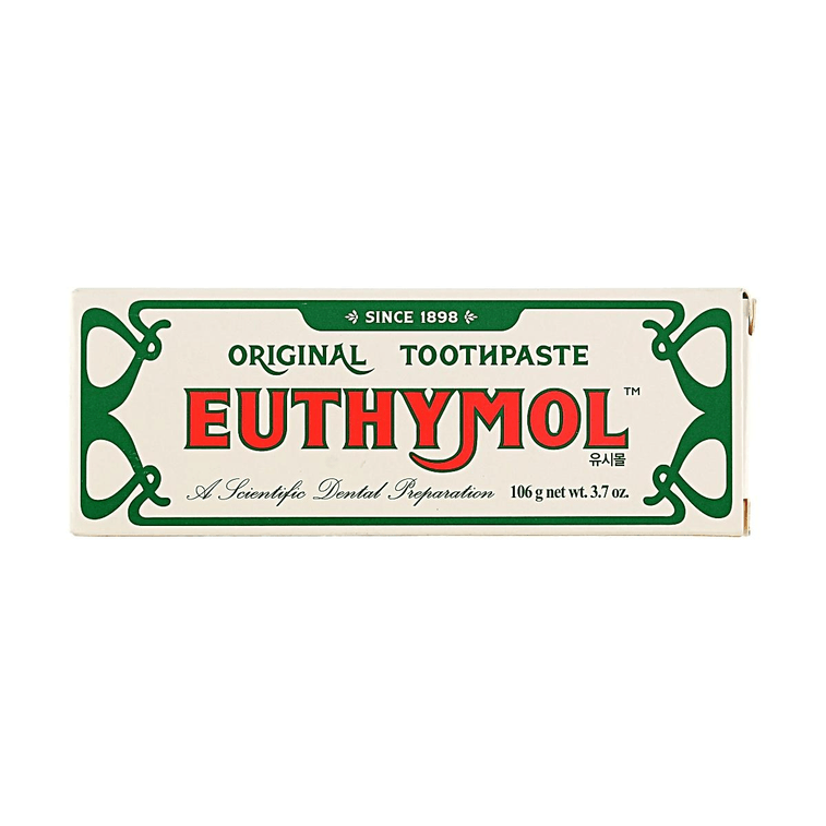 韩国EUTHYMOL悦滋木 原味牙膏 经典配方 抑菌护龈清新口气 106g  5