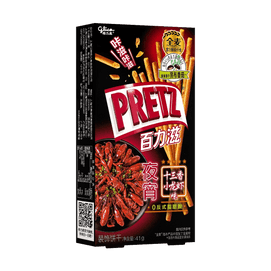 13-Spice Crayfish Pretz - Baked Pretzel Sticks, 1.44oz