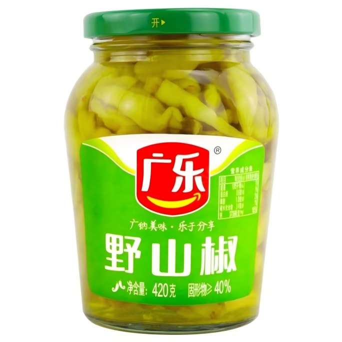 Sichuan Pickled Chili Pepper Wild Pepper Brine 420g