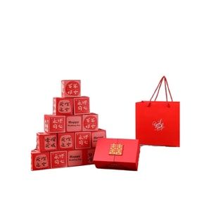 【中国直邮】 华亚优选 惊喜弹跳红包盒子 新婚快乐款  23个弹跳盒子 送女生女友圣诞节礼物 生日礼物 创意礼盒