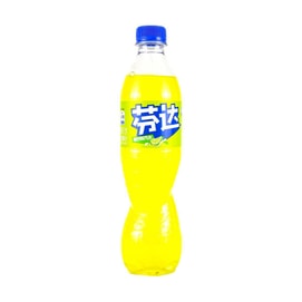 大陸版芬達 青檸味汽水 碳酸飲料 500ml