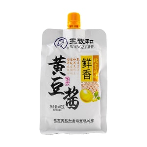 王致和 黄豆酱 450g 【传统北京风味 鲜香挤挤装】