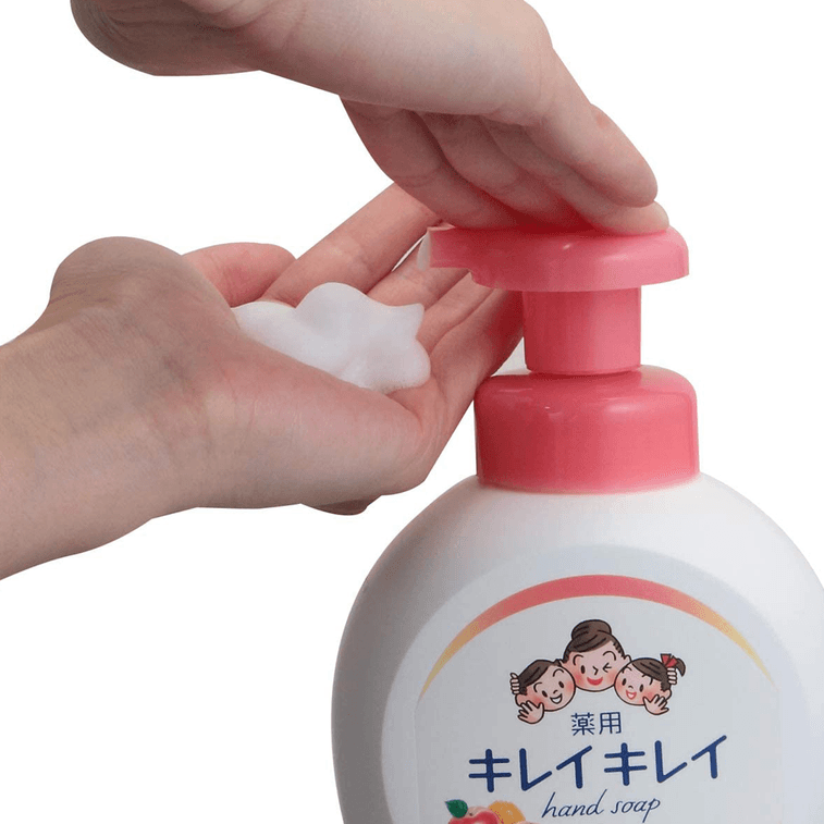 【Bundle of 3】Japan Antibacterial Household Sanitizer  Foam Hand Soap Safe for Children #Fruit Flavor 3